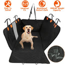 Dog Car Back Seat Cover With Zipper Mesh Window Storage Bags Waterproof 600D Oxford Cloth Car Seat Protector With Slide Flaps For Cars Trucks SUVs by GBruno Store