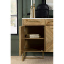 Paloma - 3 Door Herringbone Accent Cabinet - Natural by HouseOfZazla