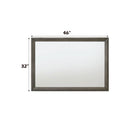 Escher - Mirror - Gray / Oak by HouseOfZazla