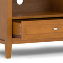 Warm Shaker - Handcrafted Low TV Media Stand by HouseOfZazla