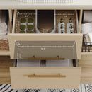 Modern 39.3 Wall-Mounted Bathroom Vanity with Ceramic Sink