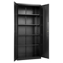 Metal Storage Cabinet, 68.9 in Lockable Steel Garage Cabinet by HouseOfZazla