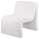 Winne - Curved Armless Accent Chair by HouseOfZazla