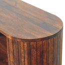 Cortez - Open Cabinet - Brown by Unique Piece Furniture
