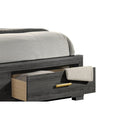 Colorado - Bed With Upholstered LED Headboard by HouseOfZazla