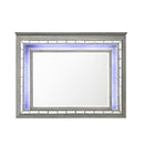 Antares - Mirror With LED - Light Gray by HouseOfZazla