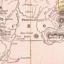 Vintage Map of Oregon 1909
