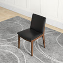 Laura - Mid-Century Modern Solid Wood Dining Chair (Set of 2) by HouseOfZazla