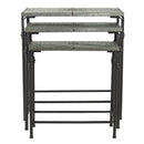 Set of 3 Gilbert Nesting Tables Metal Plant Stand