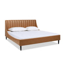 Aspen - Vertical Tufted Modern Headboard Platform Bed Set by Unique Piece Furniture