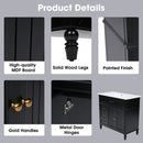 Bathroom Vanity With Sink, Freestanding Cabinet & Drawers by HouseOfZazla