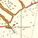 Vintage Map of South Carolina 1696