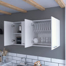 Kitchen Cabinet Durham Four Doors - White by HouseOfZazla