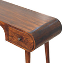 London - Arch Writing Desk - Dark Brown by Unique Piece Furniture