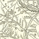 Vintage Map of South Carolina 1843