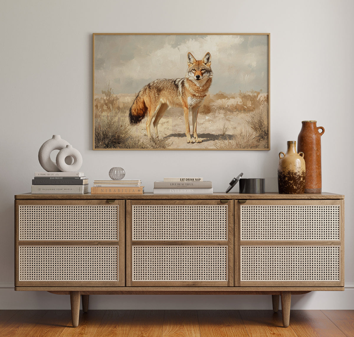 Lone Coyote in the Sun, photo 9 of 16