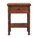Solid Wood Bamboo Heritage Bedside Table