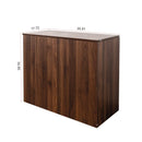 Computer Desk with Drawers, Modern Corner Home Office Storage with Extendable Table by HouseOfZazla