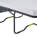 Sleeper Sofa With Foldable Mattress, USB Ports, Side Table & Storage Pocket