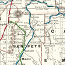 Vintage Map of Utah 1895