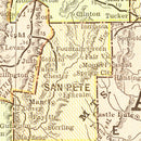 Vintage Map of Utah 1899
