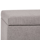 Dover - Upholstered Storage Ottoman Bench by Unique Piece Furniture