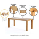 Rockaway Dining Table by HouseOfZazla