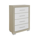 Elsa - 2 Toned And Chest With Bar Handle by Unique Piece Furniture