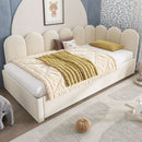 Upholstered Daybed With Metal Slatted Base by HouseOfZazla