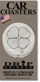 Clover Car Coasters