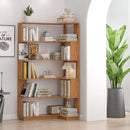 5-Tier L-Shaped Corner Bookshelf with 6 Open Shelves