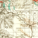 Vintage Map of Washington 1888