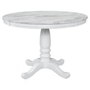 5 Pieces Dining Table And Chairs Set For 4 Persons, Kitchen Room Solid Wood Table With 4 Chairs
