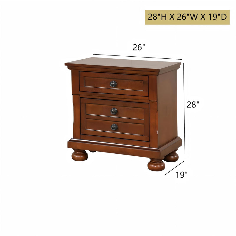 Nightstand - Cherry, photo 4 of 5