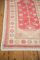 2x4.5 Vintage Distressed Oushak Rug Runner