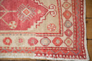 2x4.5 Vintage Distressed Oushak Rug Runner