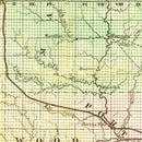 Vintage Railroad Map of Wisconsin 1873