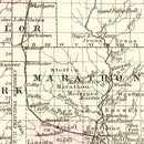 Vintage Map of Wisconsin 1878