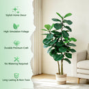 Artificial Fiddle Leaf Fig Tree 5FT with Planter