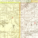 Vintage Map of Wyoming 1908
