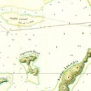 Vintage Boston Harbor Map 1775
