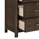 Kenzo - 6 Drawer Dresser - Walnut by HouseOfZazla