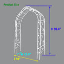 Metal Garden Arch Assemble Freely With 8 Styles Garden Arbor Trellis Climbing Plants Support Rose Arch by HouseOfZazla