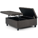 Harrison - Upholstered Coffee Table Storage Ottoman by Unique Piece Furniture