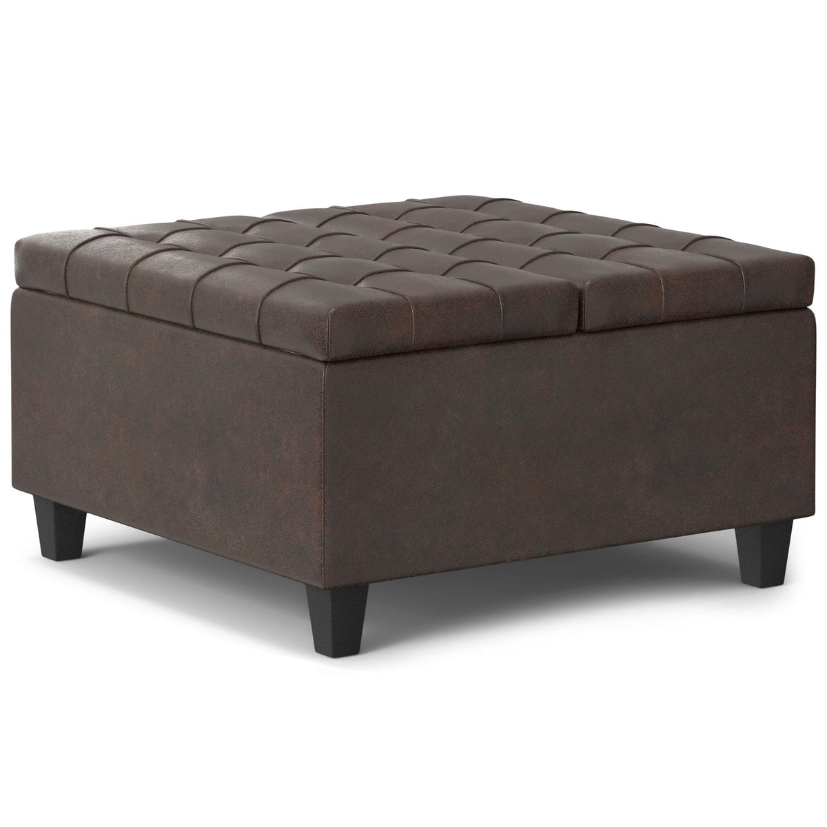Harrison - Upholstered Coffee Table Storage Ottoman, photo 11 of 40