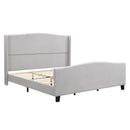 Platform Bed Frame With Tall Headboard And High Footboard by HouseOfZazla