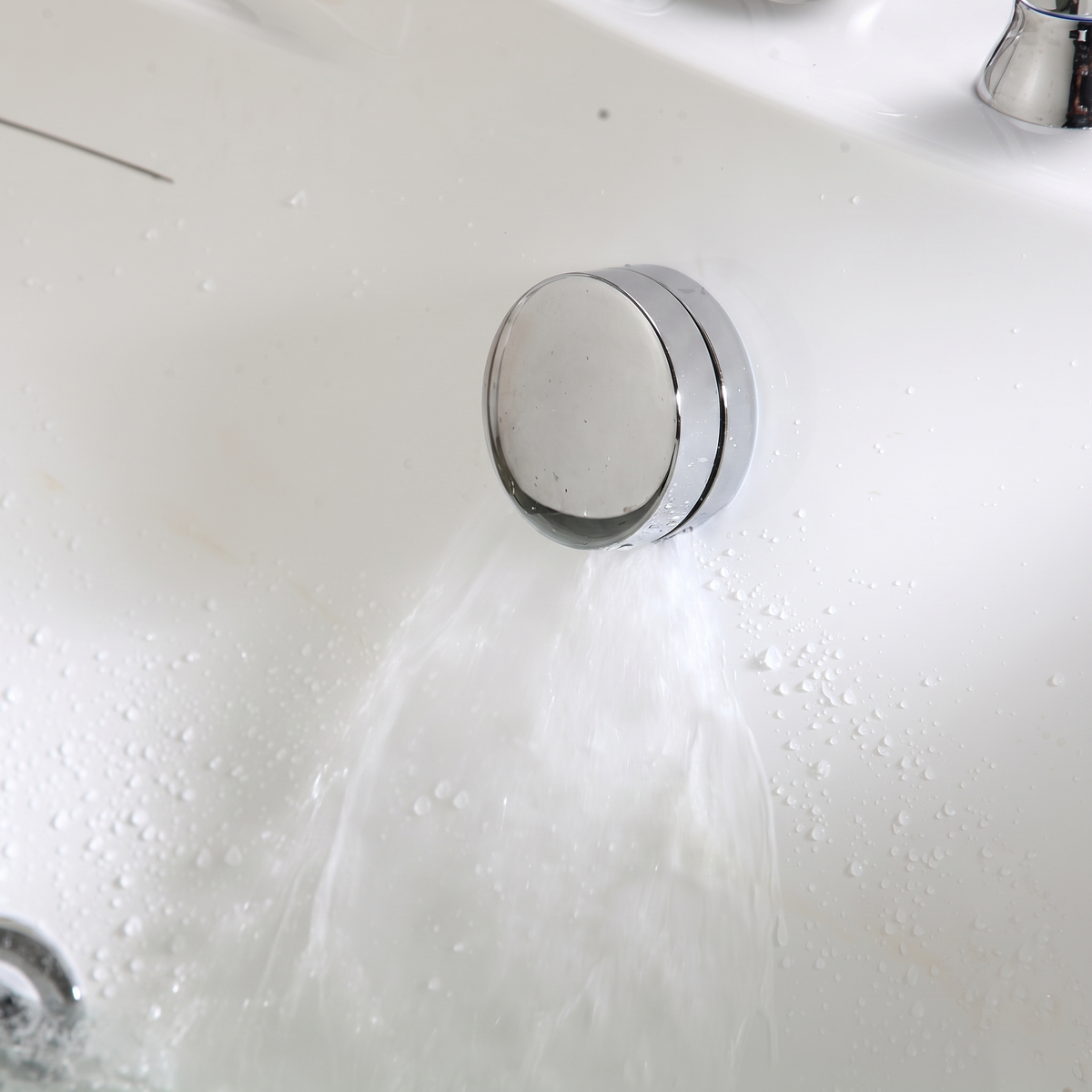 59" Corner Whirlpool Bathtub for 2-Person, photo 6 of 8