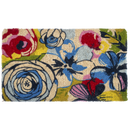 Watercolor Floral Coir Doormat