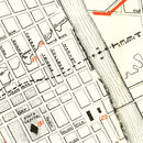 Vintage Map of Nashville, Tennessee 1879