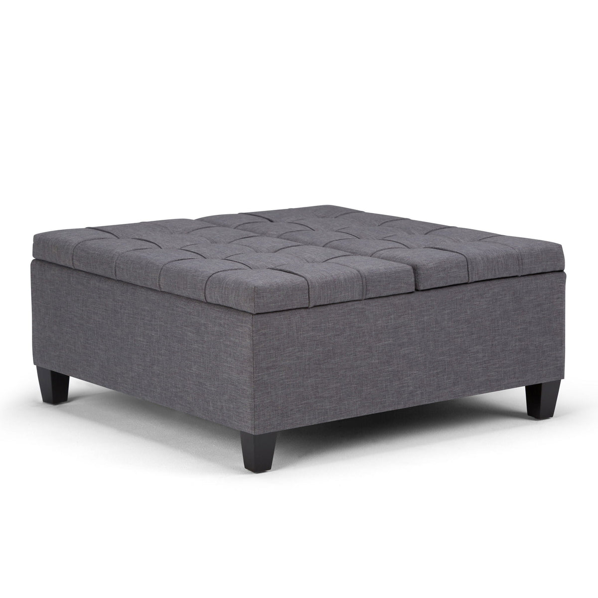 Harrison - Upholstered Coffee Table Storage Ottoman, photo 12 of 40